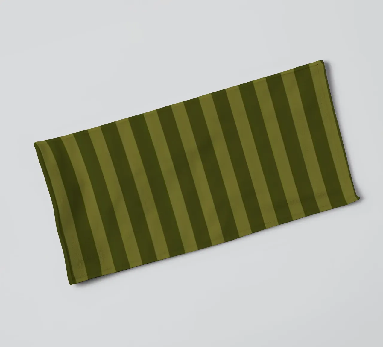 Olive Green Horizontals asciugamano da bagno da TijanaArtStudio88