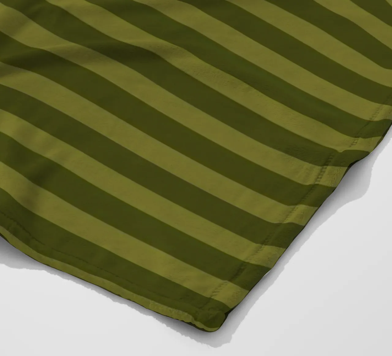 Olive Green Horizontals coperta in pile da TijanaArtStudio88
