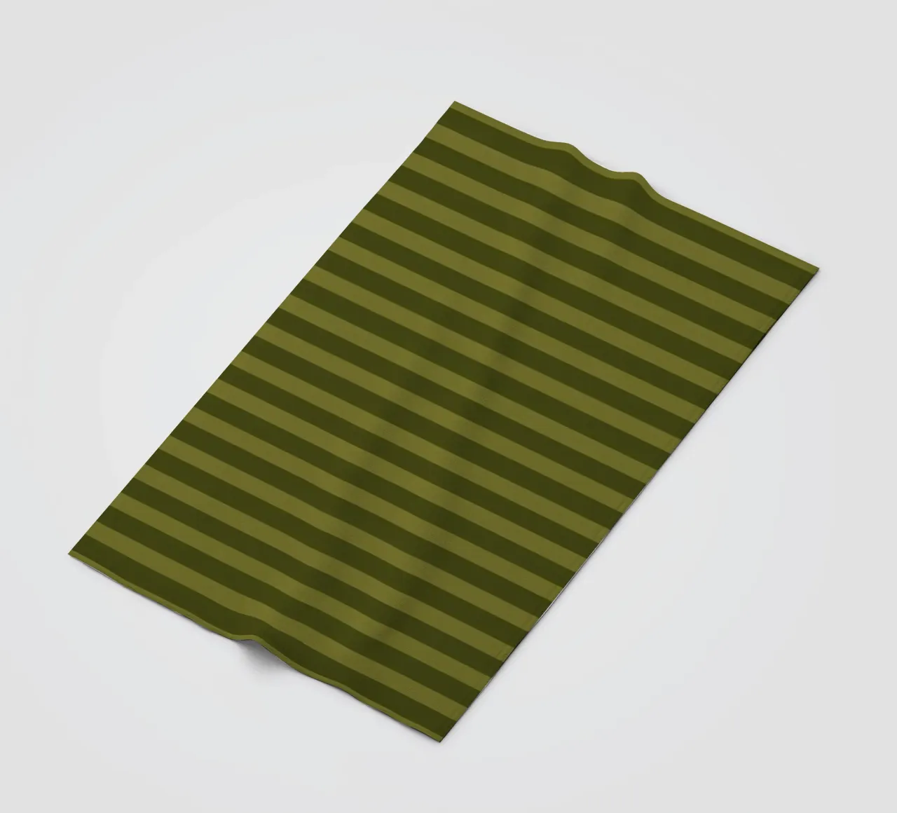 Olive Green Horizontals coperta in pile da TijanaArtStudio88