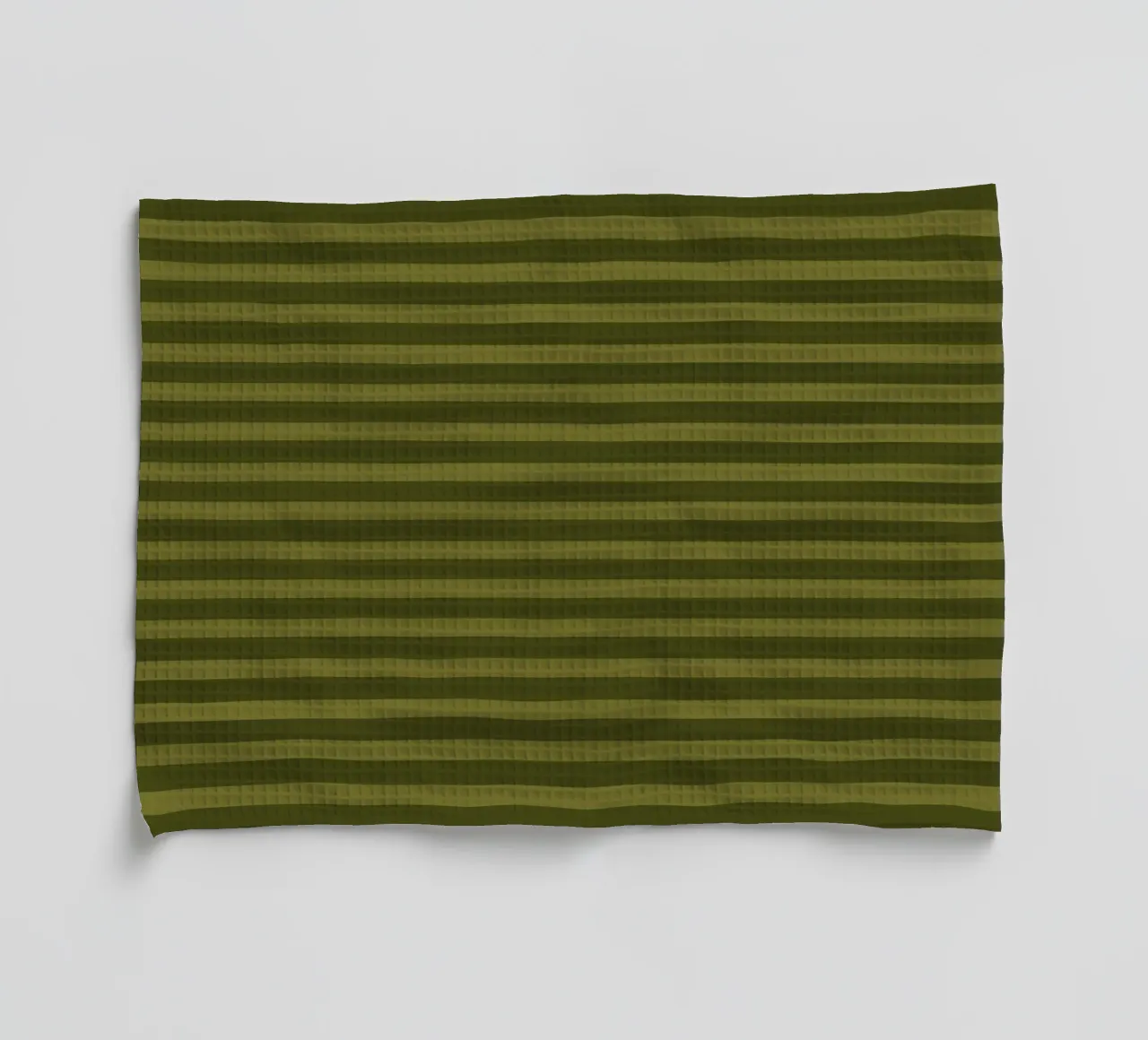 Olive Green Horizontals canovaccio da cucina da TijanaArtStudio88