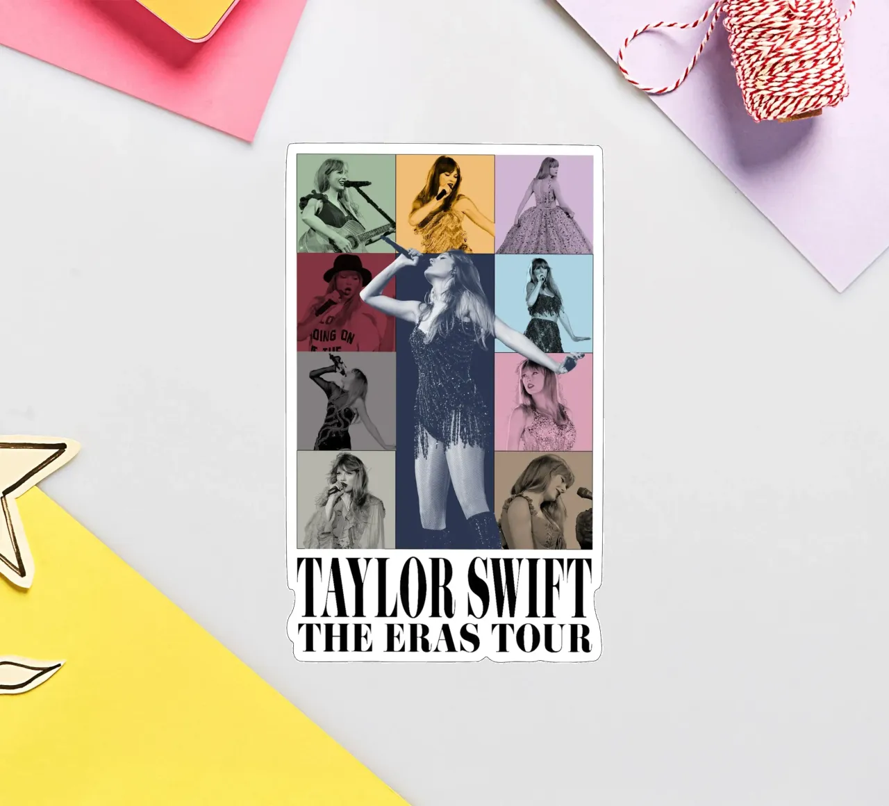 Other Version Again Taylor Swift The Eras Tour pegatina de ALEC t