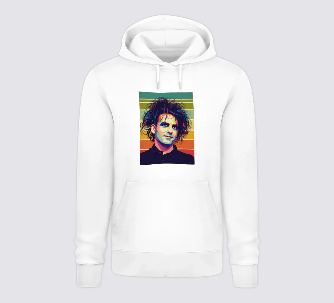 Robert Smith - I Cure felpa con cappuccio da Hantamrata