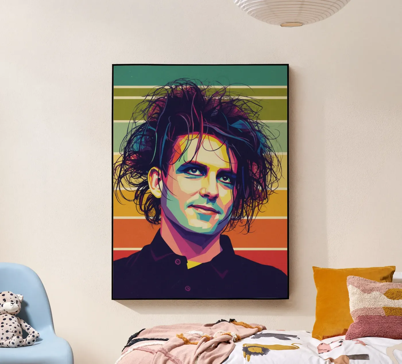 Robert Smith - The Cure plexiglass da Hantamrata