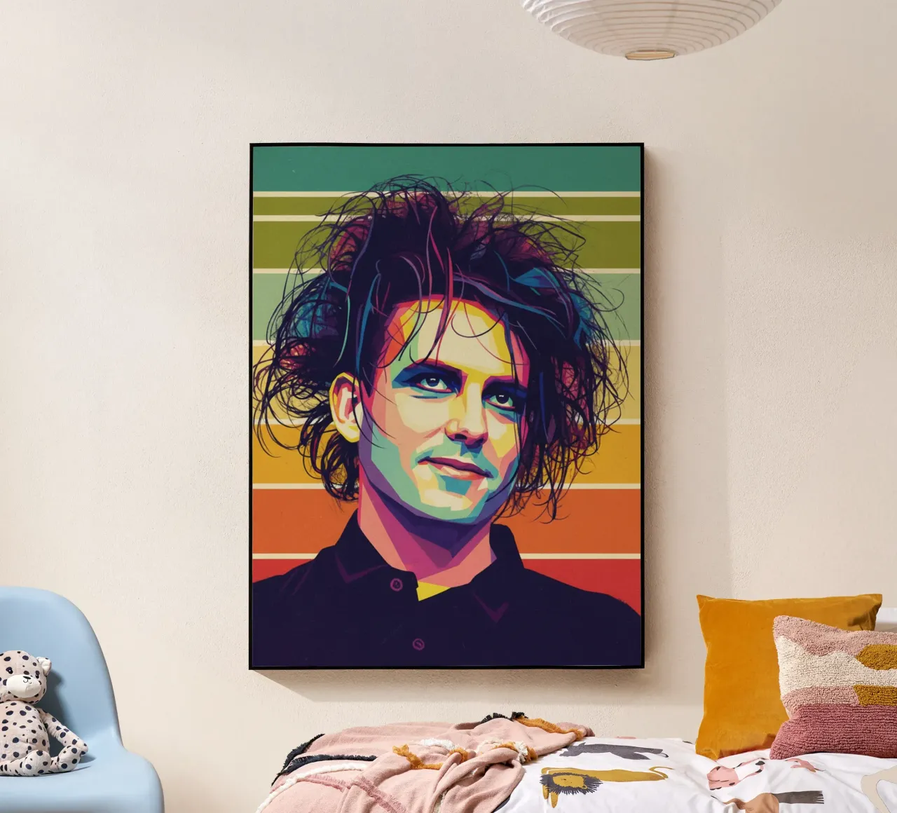 Robert Smith - I Cure plexiglass da Hantamrata