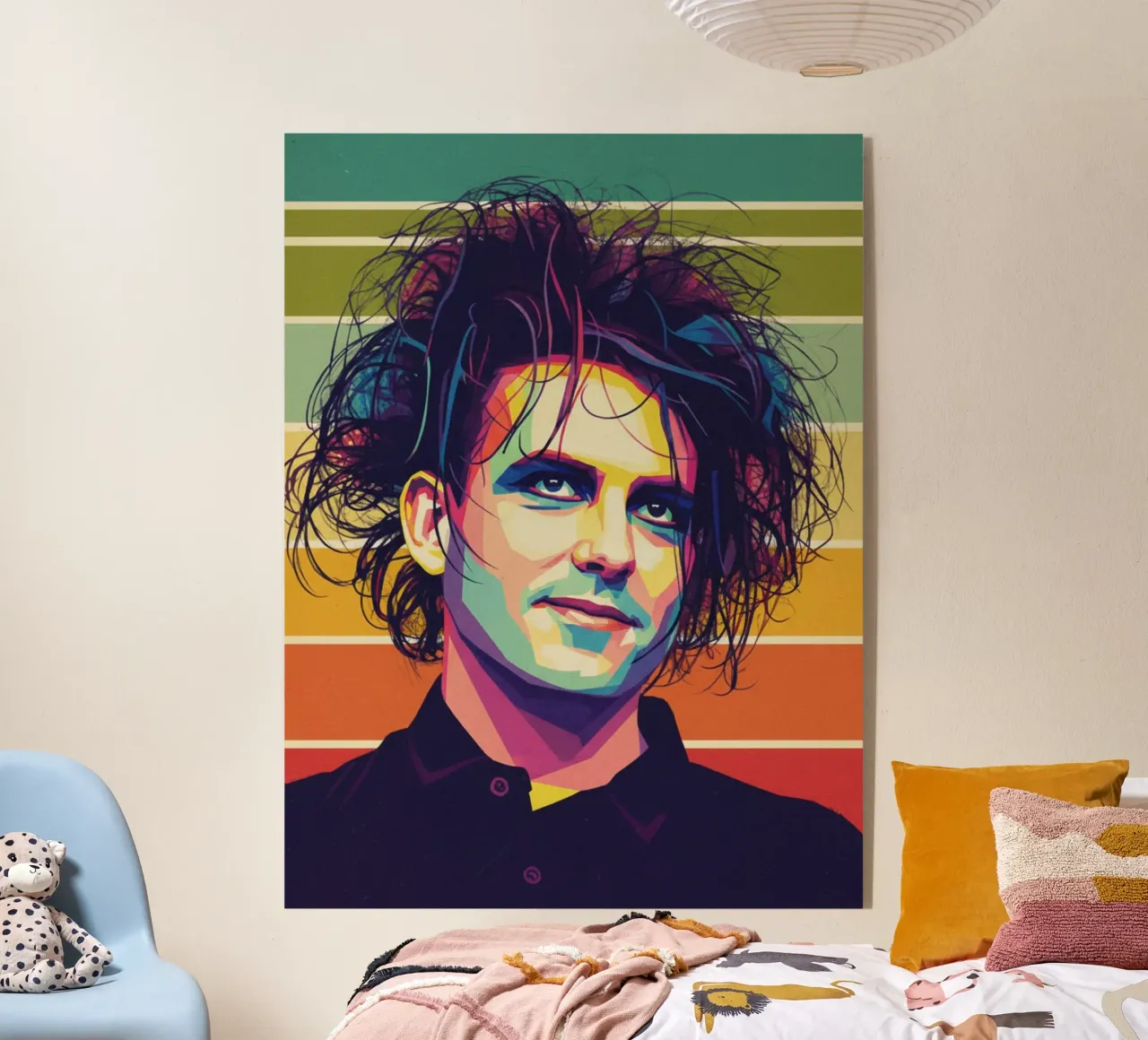 Robert Smith - I Cure plexiglass da Hantamrata