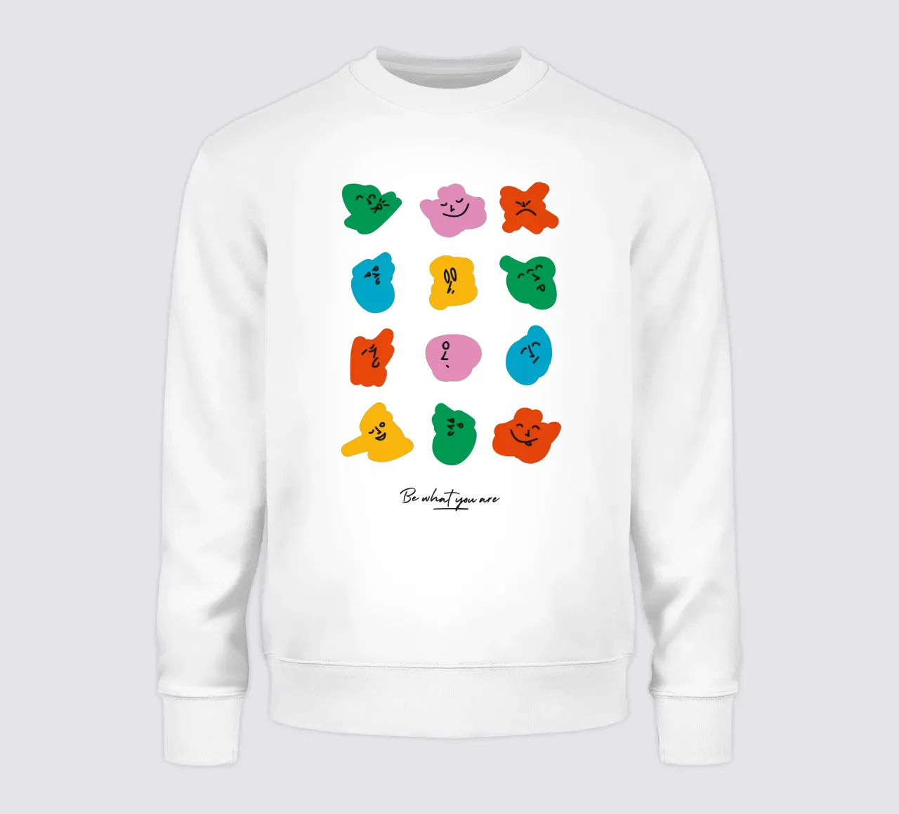 Be what you are sudadera de Tamsen Design