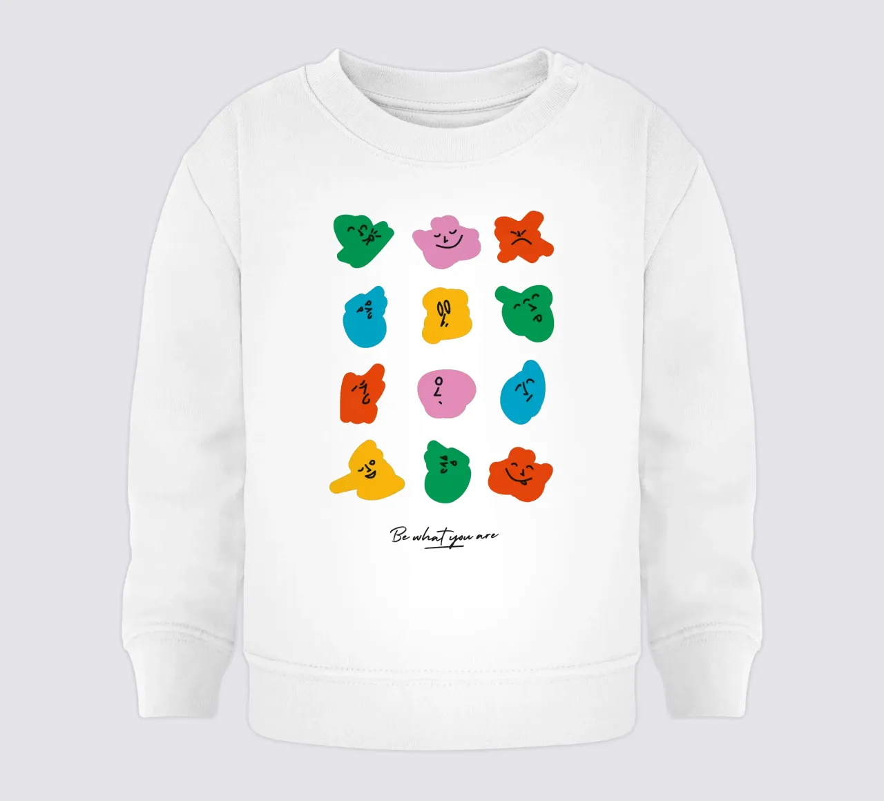 Be what you are felpa neonato da Tamsen Design
