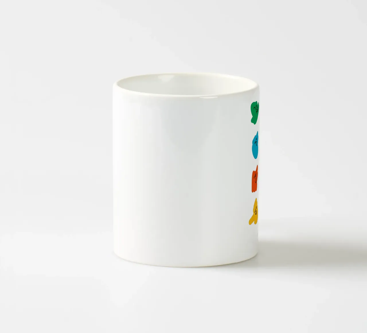 Be what you are tazza in ceramica da Tamsen Design