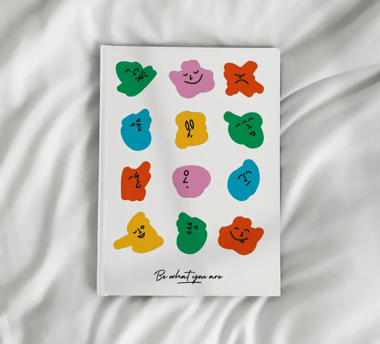 Be what you are Notizbuch von Tamsen Design