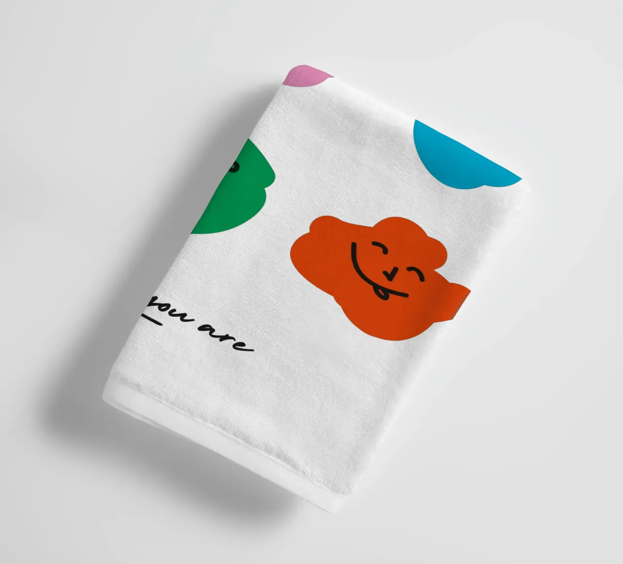 Be what you are asciugamano da bagno da Tamsen Design