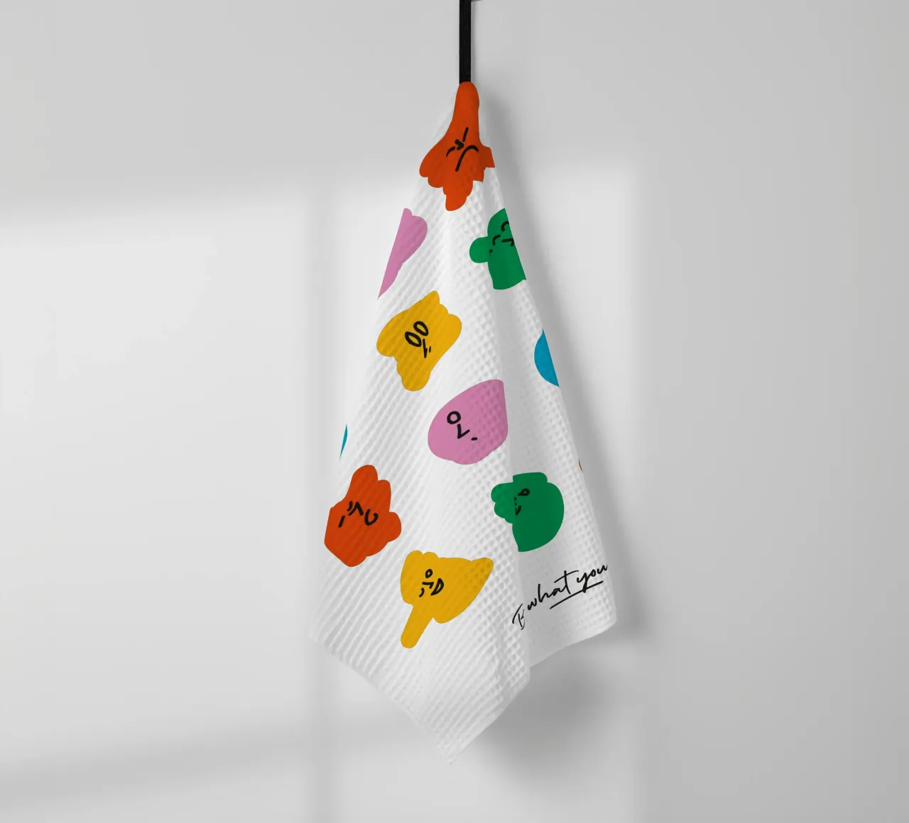 Be what you are canovaccio da cucina da Tamsen Design