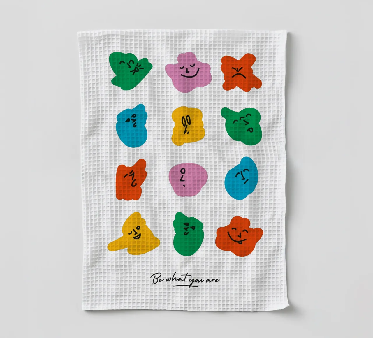 Be what you are canovaccio da cucina da Tamsen Design