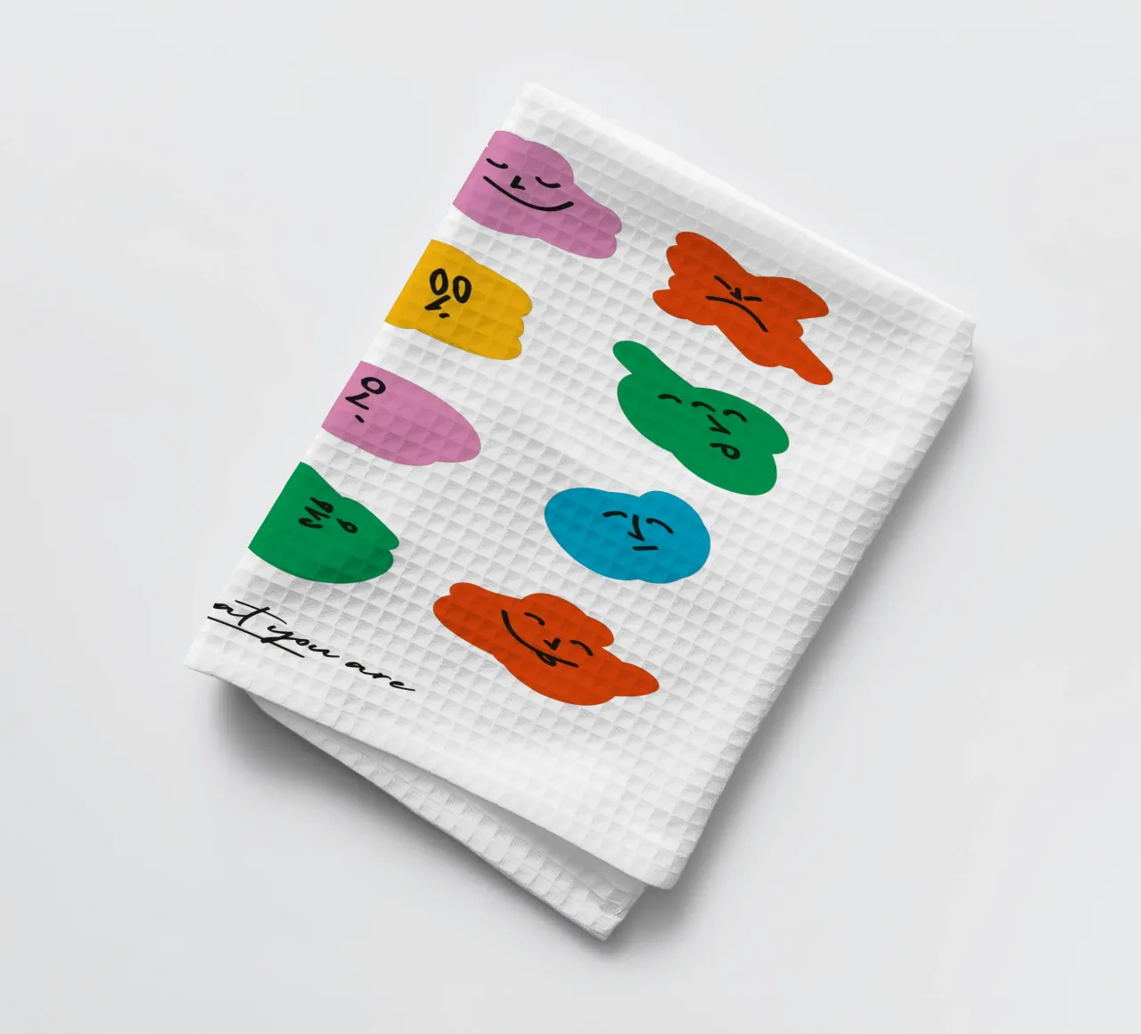 Be what you are canovaccio da cucina da Tamsen Design