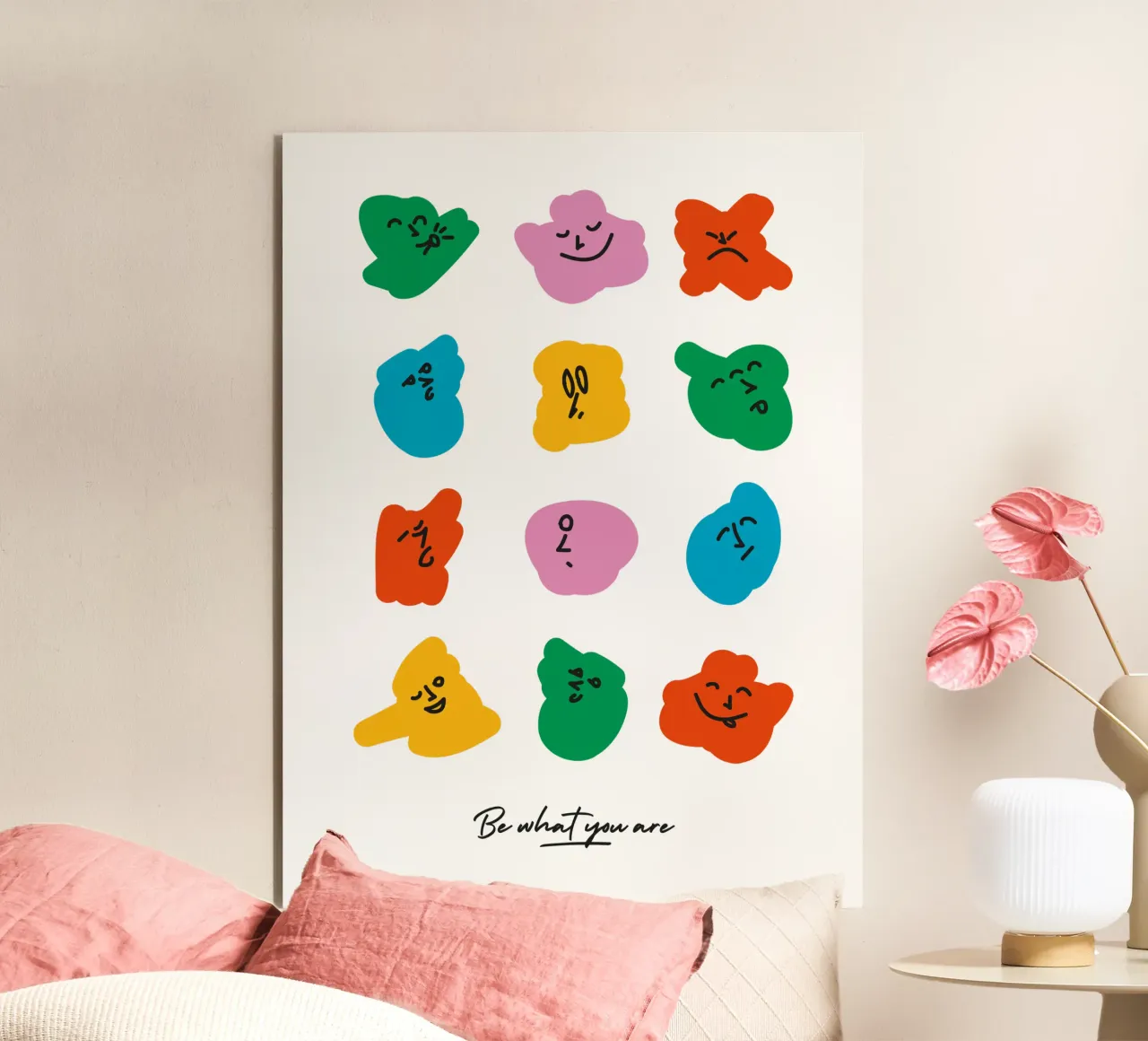 Be what you are alluminio dibond da Tamsen Design