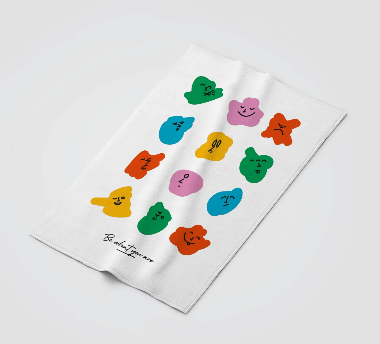Be what you are coperta in pile da Tamsen Design