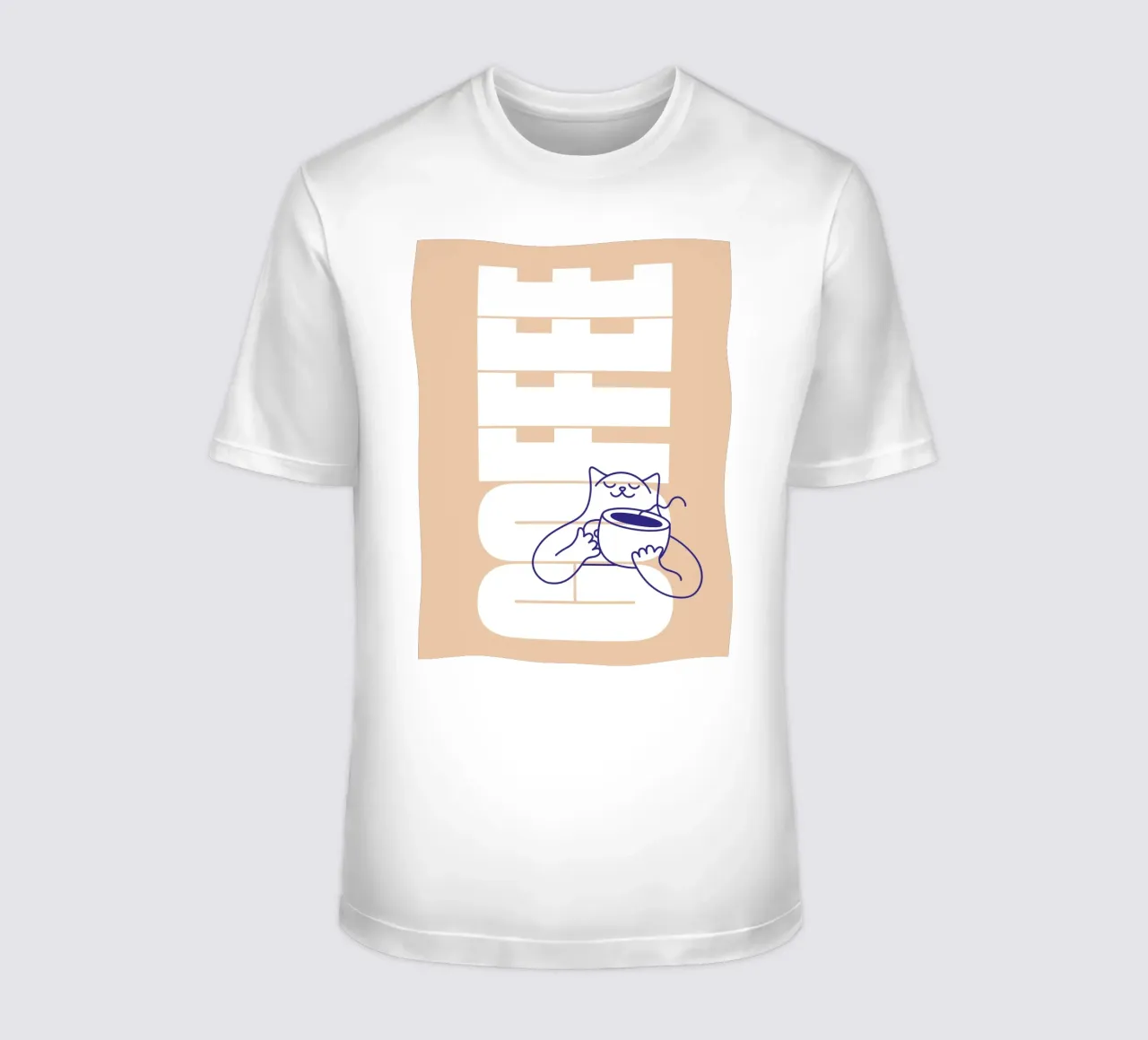 Coffee Please t-shirt da Tamsen Design