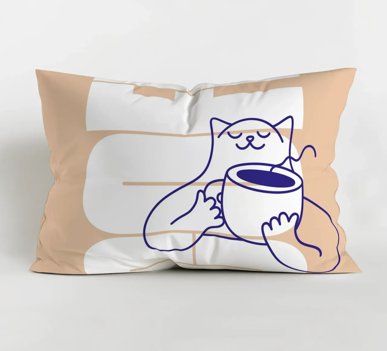 Coffee Please cuscino da Tamsen Design
