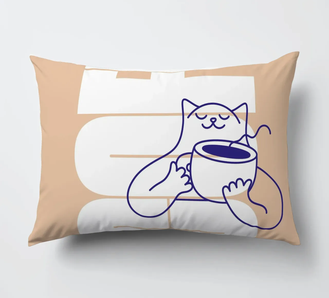 Coffee Please cuscino da Tamsen Design