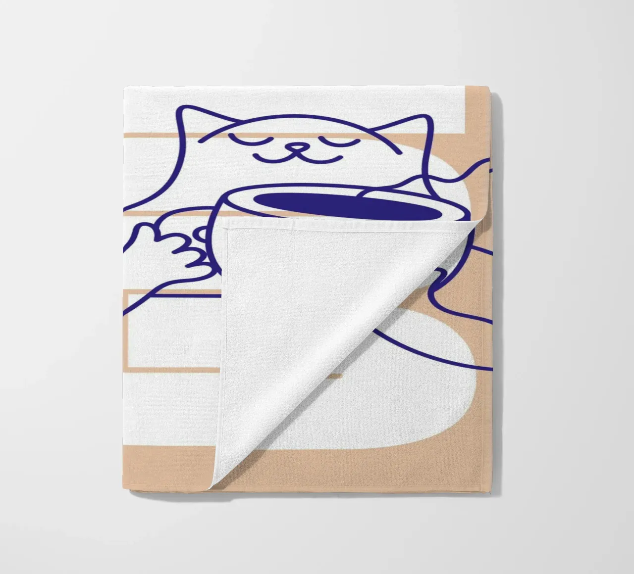 Coffee Please telo mare da Tamsen Design