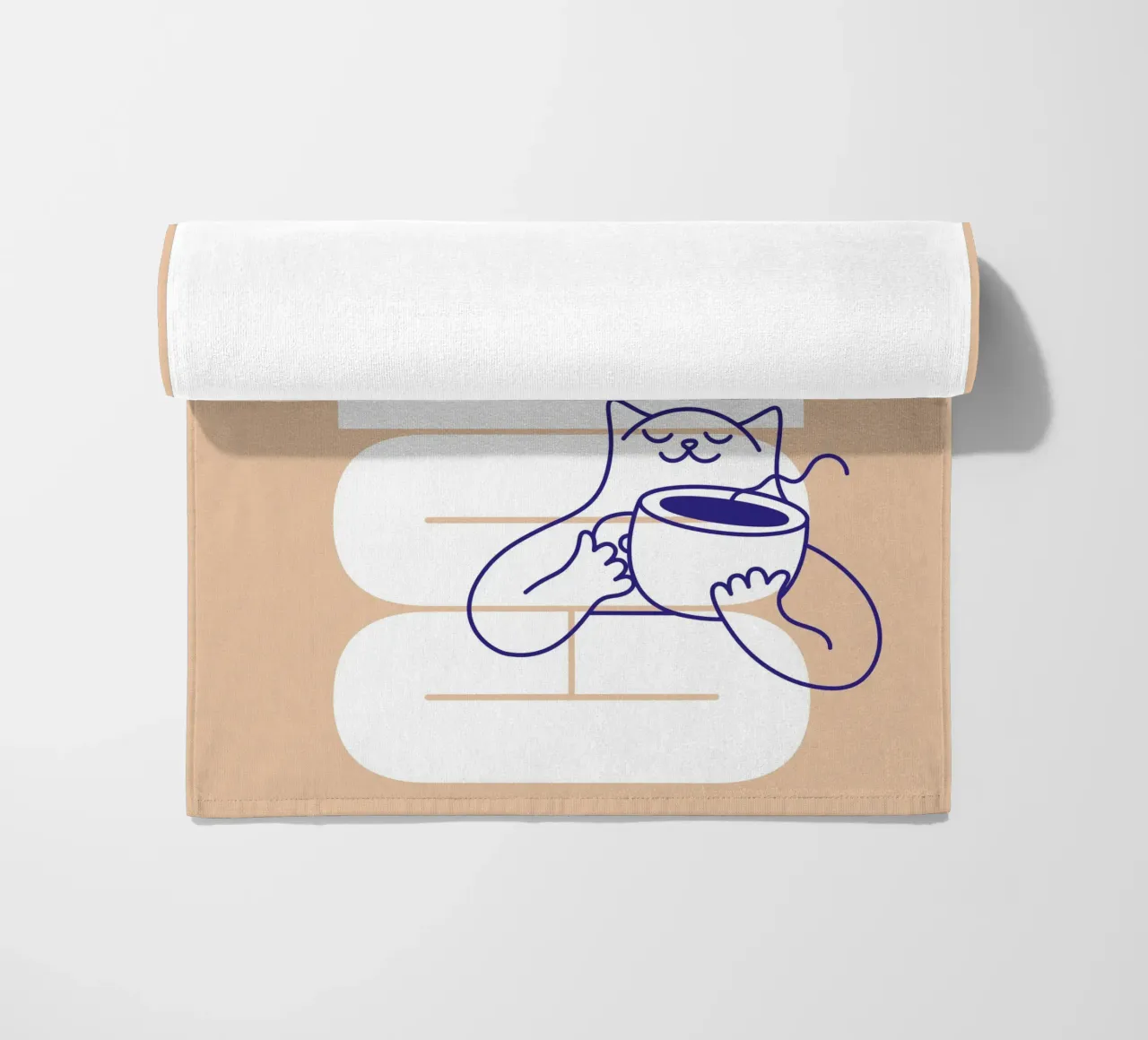 Coffee Please telo mare da Tamsen Design