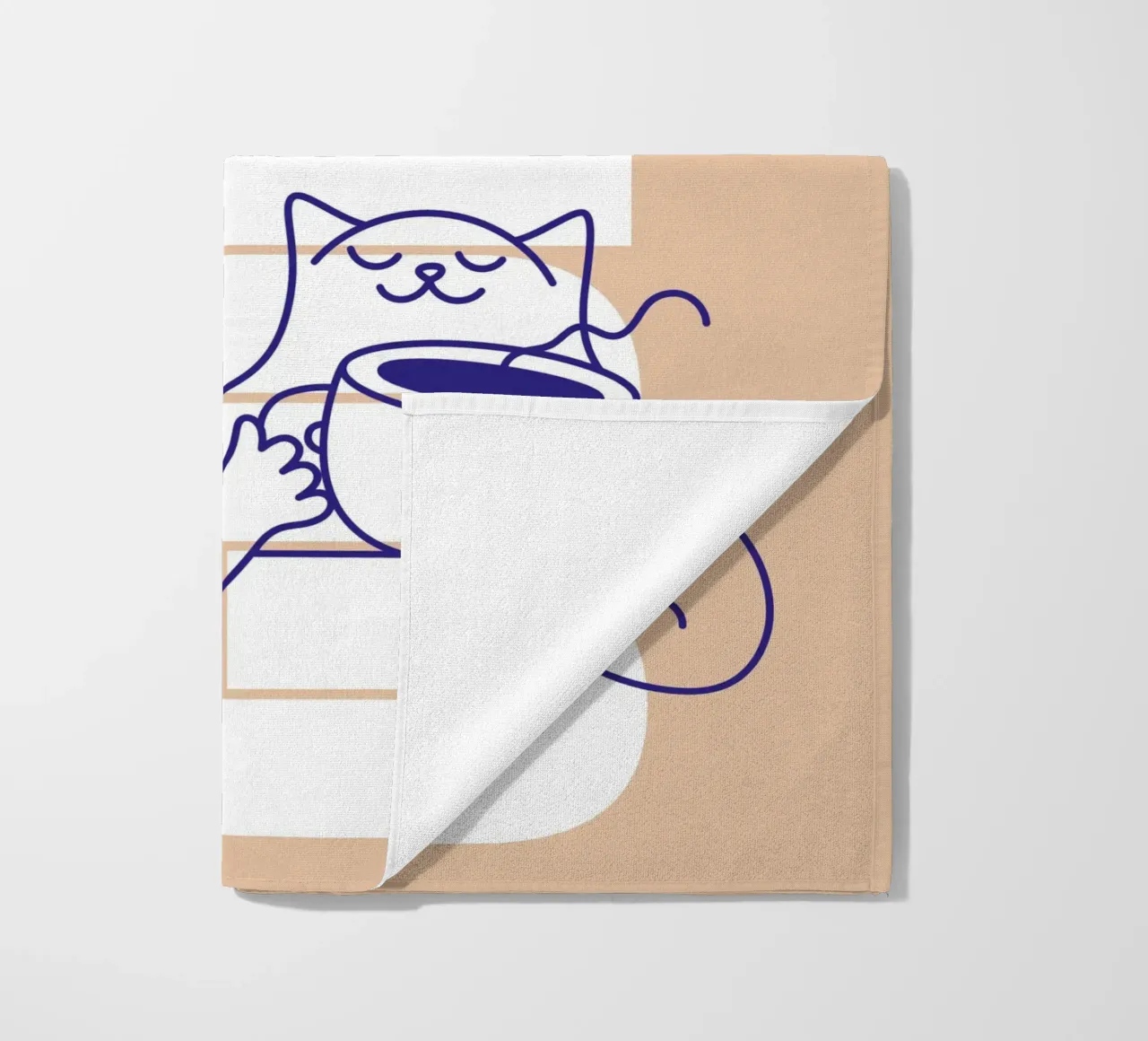 Coffee Please telo mare da Tamsen Design