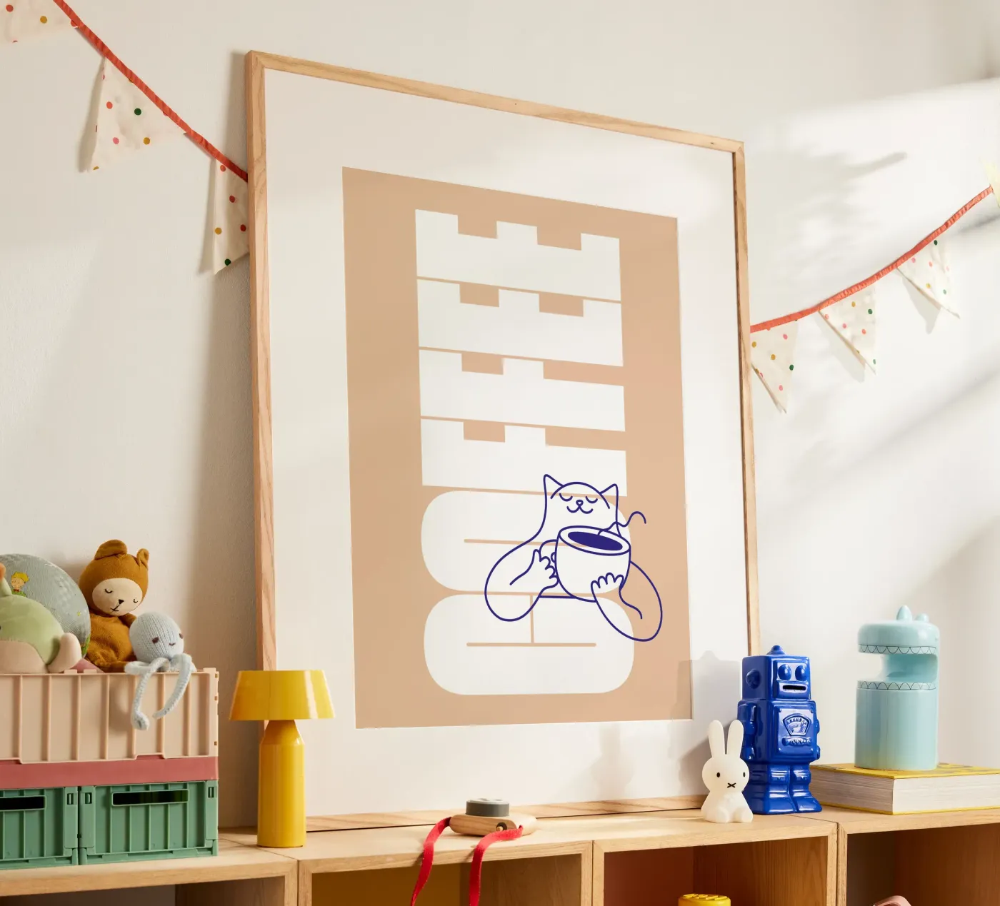 Coffee Please poster da Tamsen Design