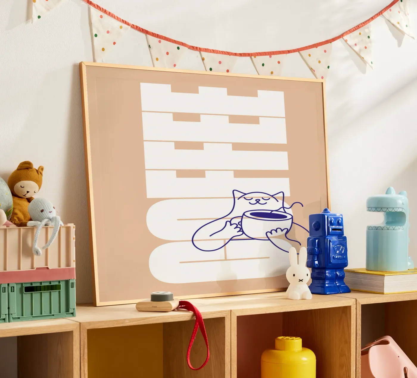 Coffee Please poster da Tamsen Design