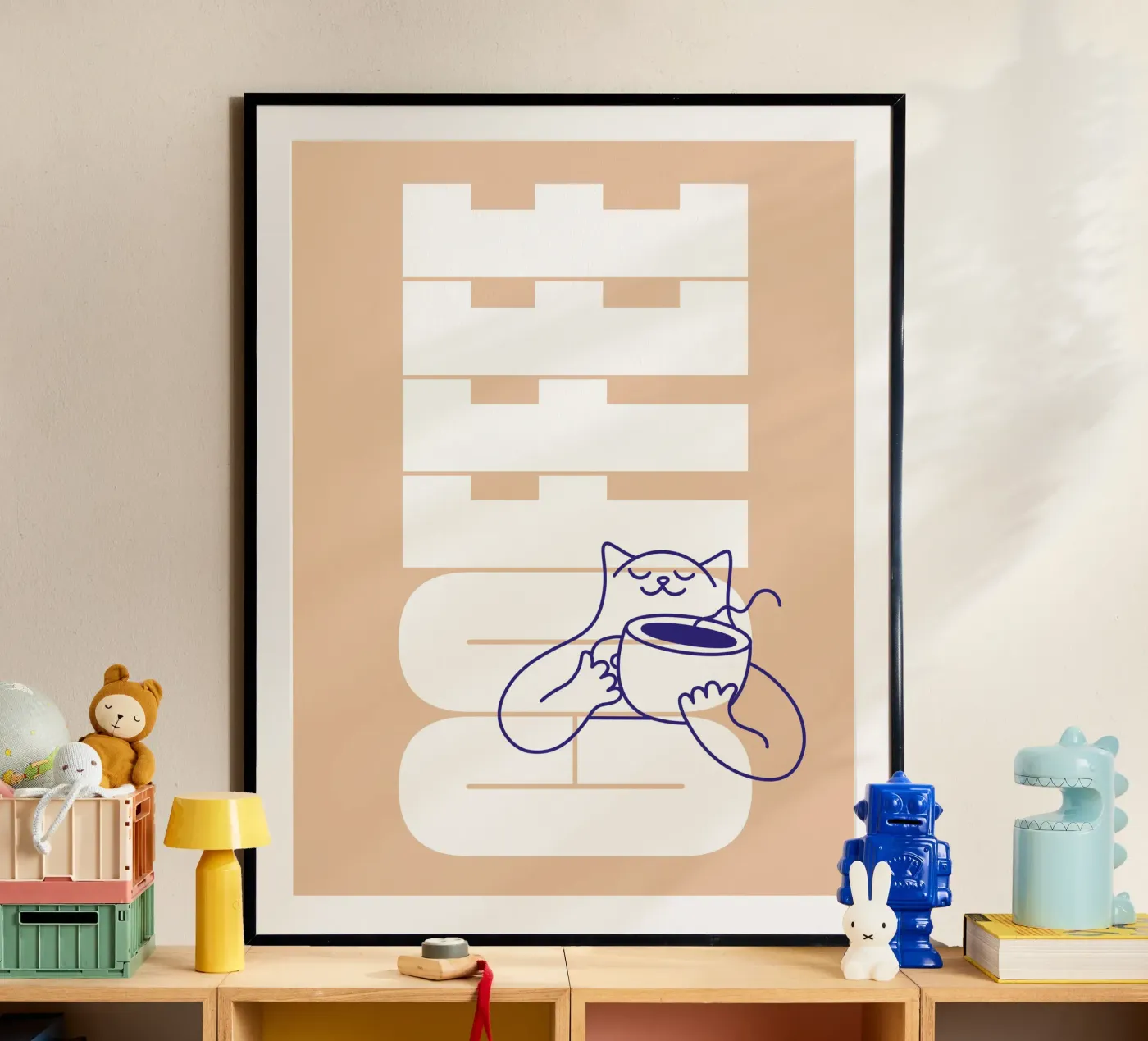 Coffee Please poster da Tamsen Design