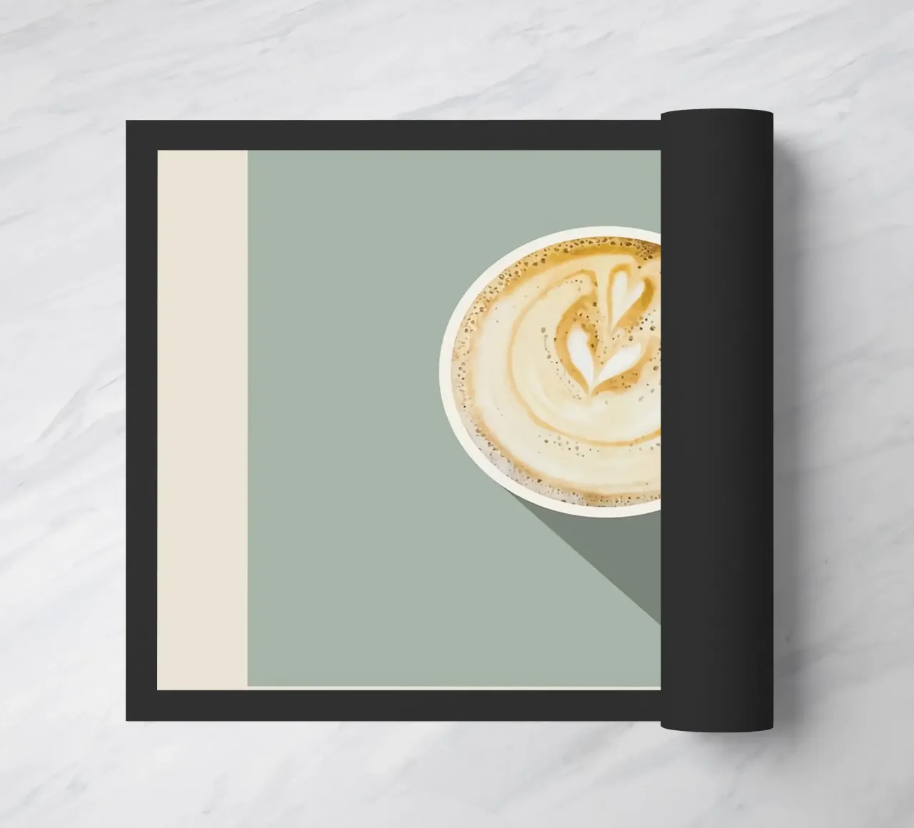 Poster del caffè Breve zerbino da stewar