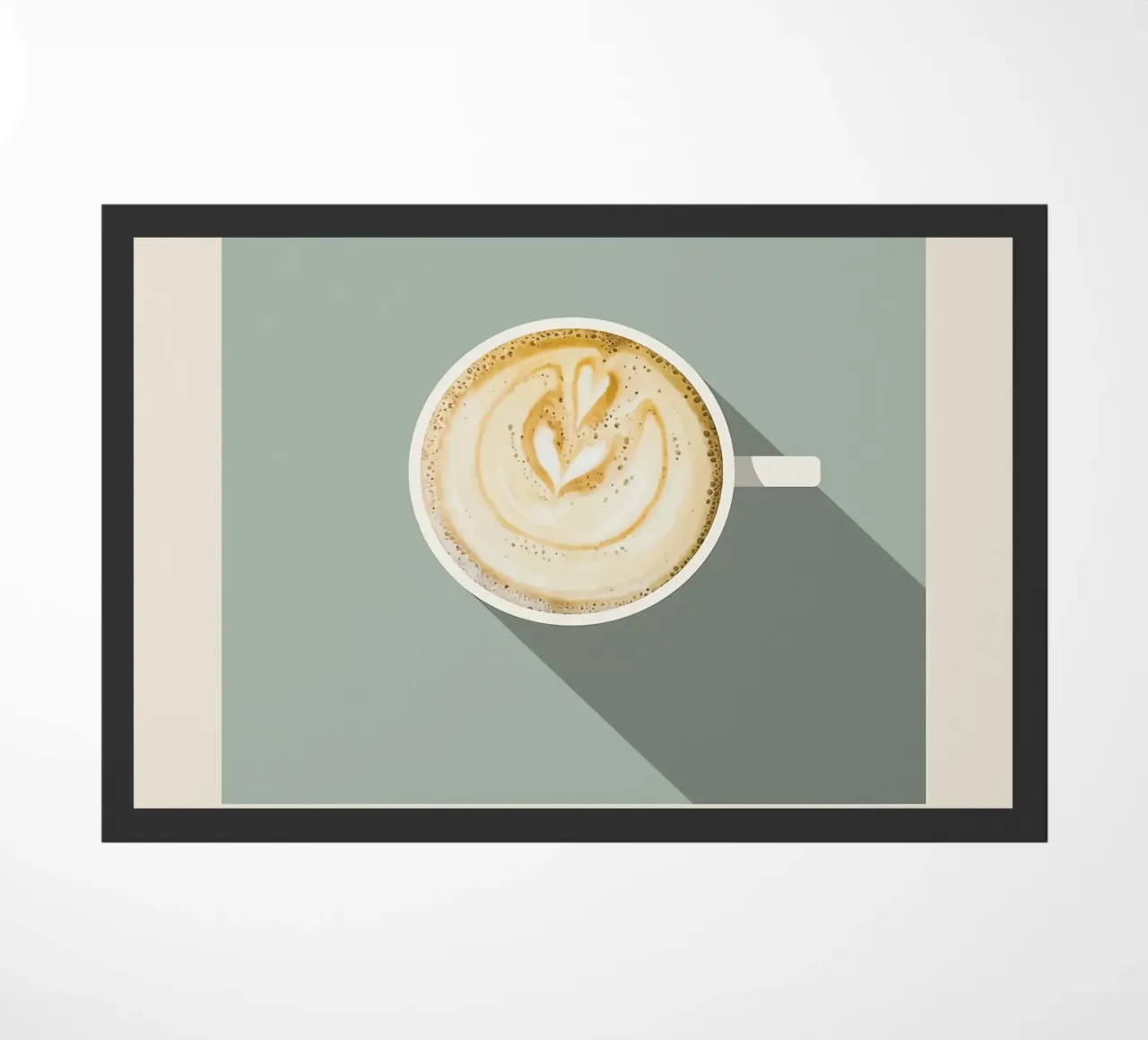 Poster del caffè Breve zerbino da stewar
