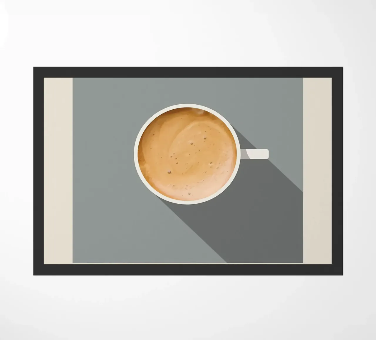 Poster sul caffè francese Cafe Au Lait zerbino da stewar