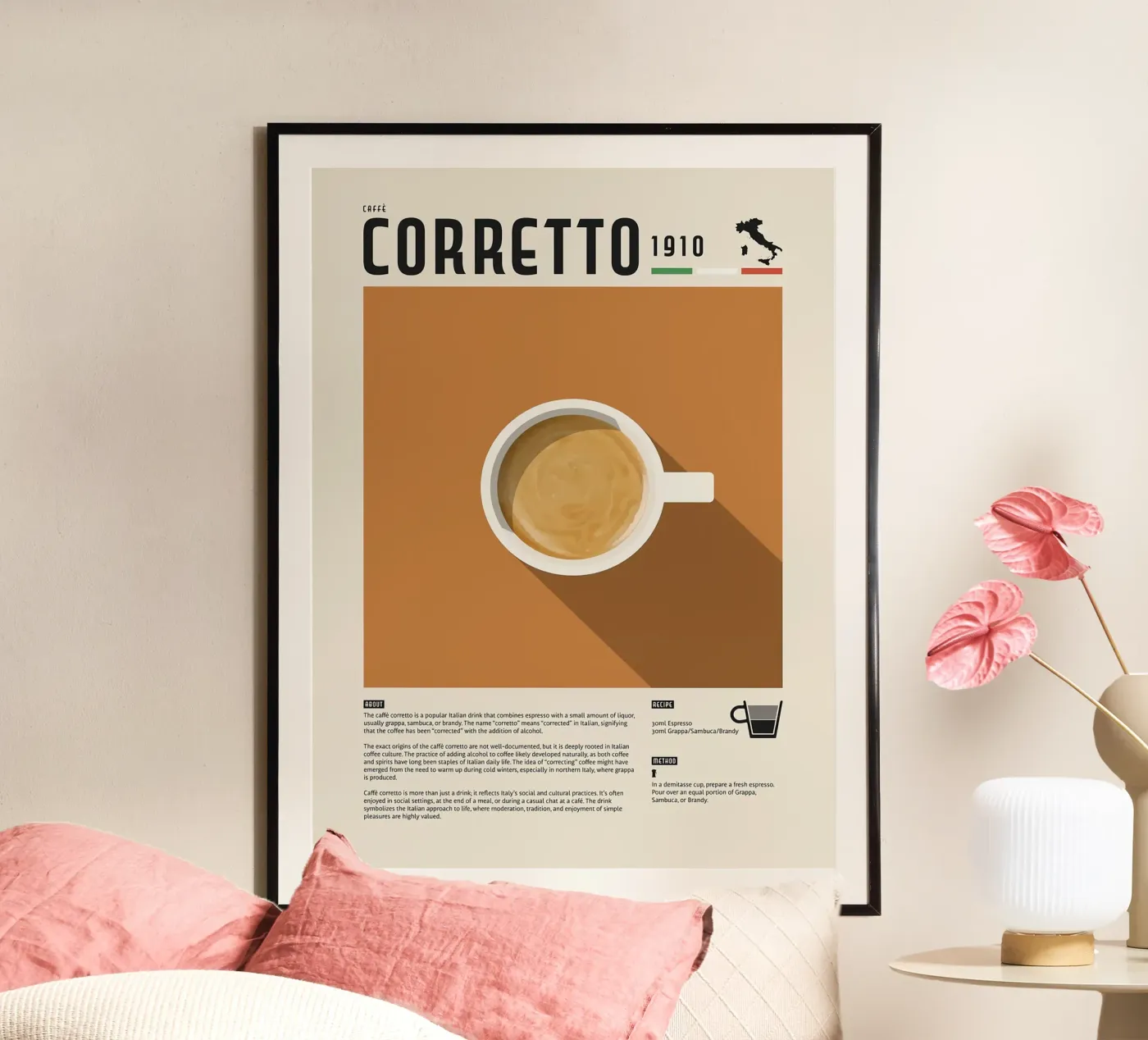 Corretto Coffee Poster poster da stewar