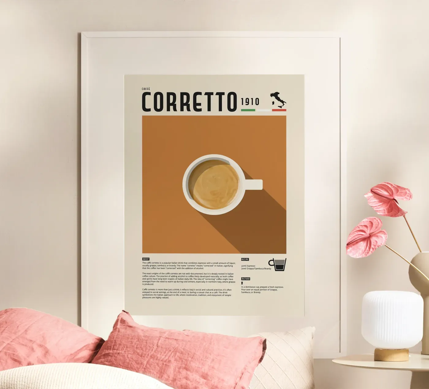Corretto Coffee Poster poster da stewar