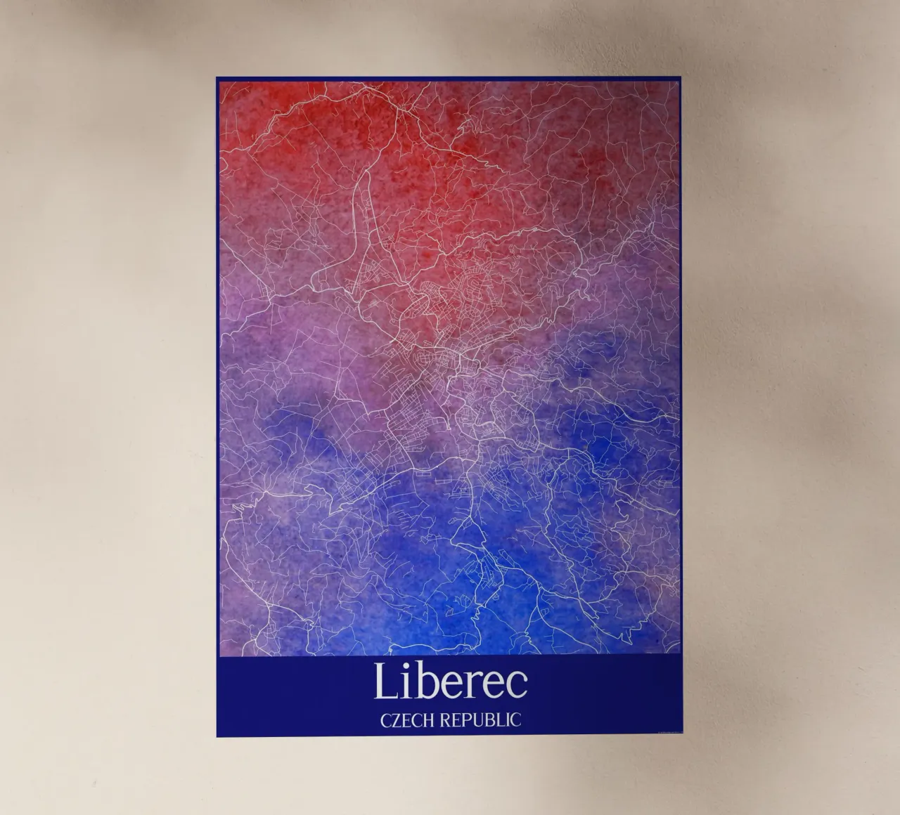 Liberec CZECH REPUBLIC pellicola backlit da WorldPrint