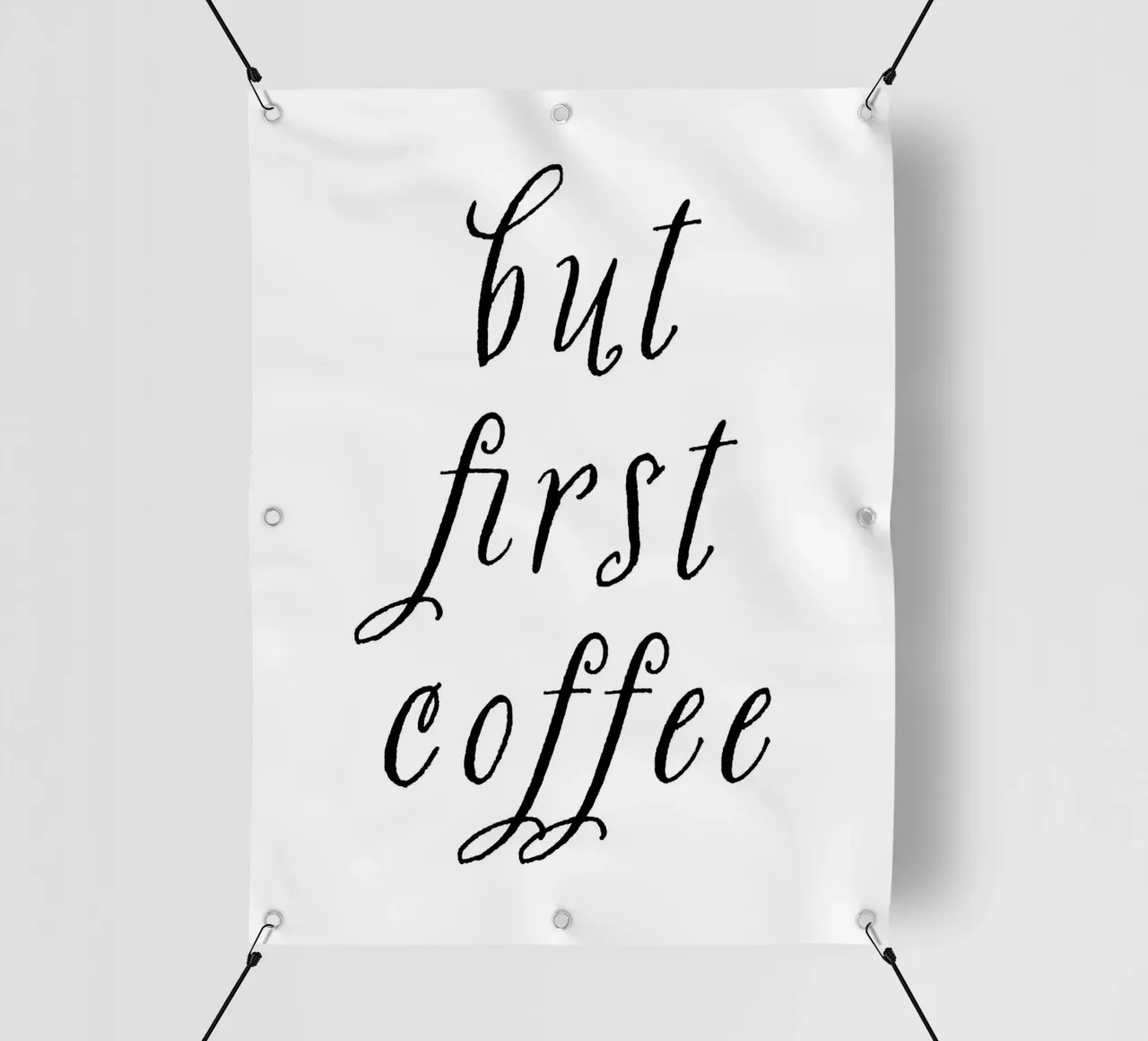 But First Coffee 9 telo in pvc da The Type Club Tokyo