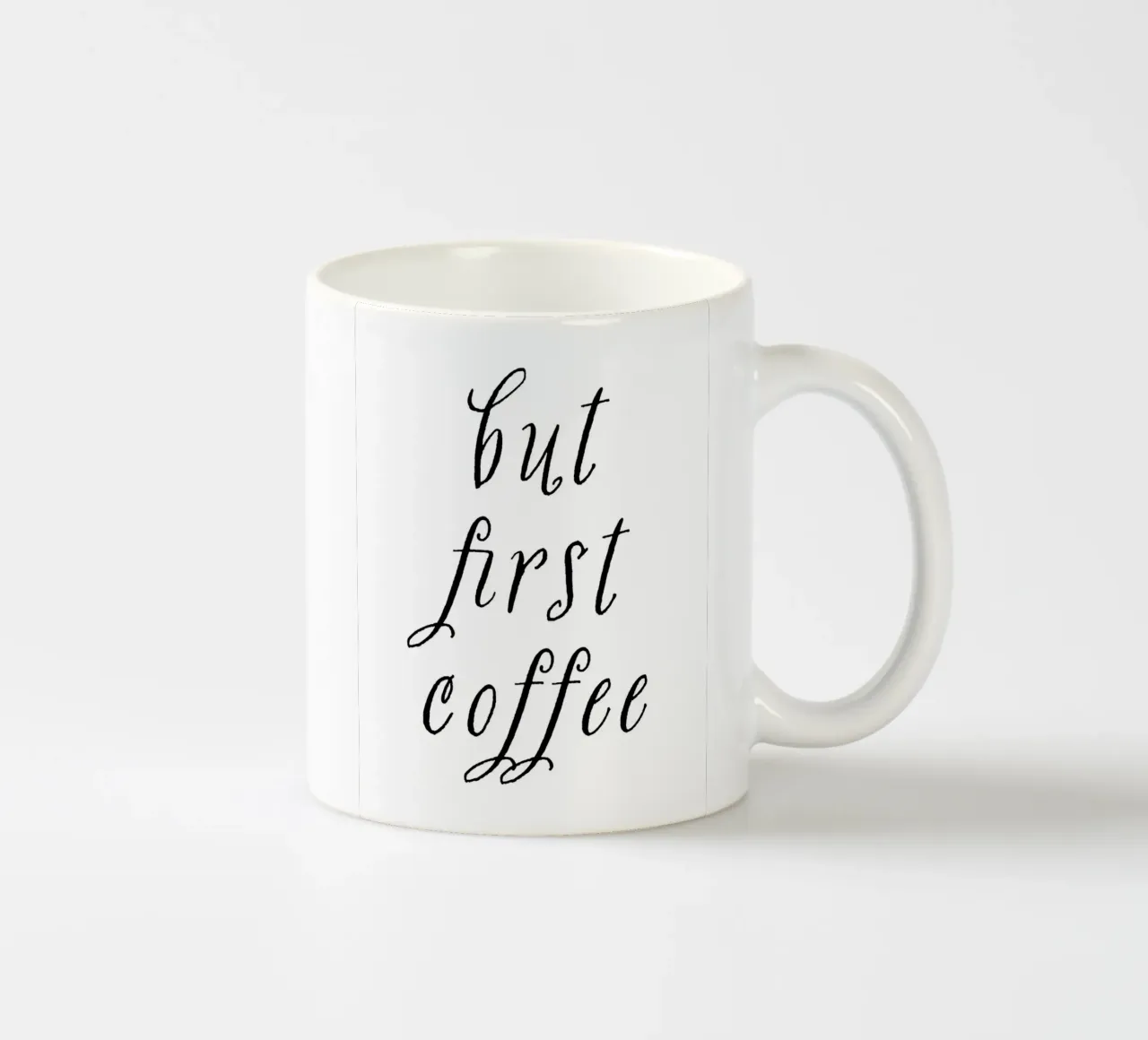 But First Coffee 9 tazza in ceramica da The Type Club Tokyo