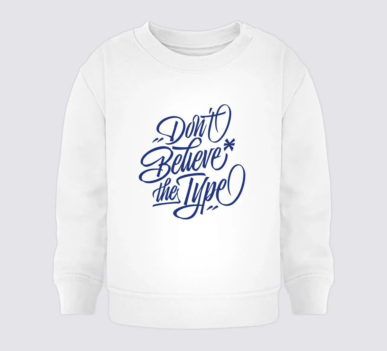 Don't believe the Type felpa neonato da Tamsen Design