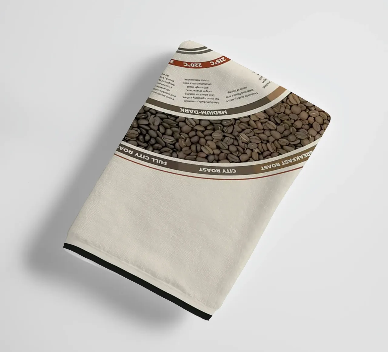Guide de la torréfaction des grains de café serviette de bain de stewar