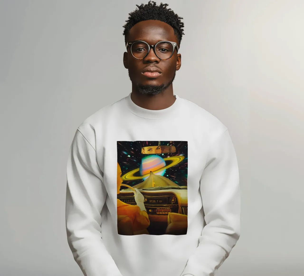 Saturn Commute sweatshirt by Taudalpoi