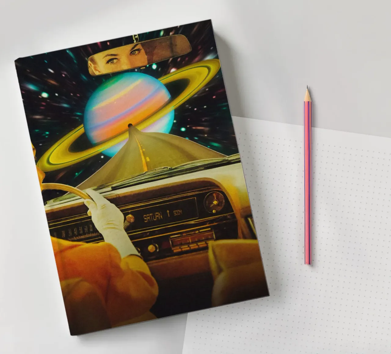 Saturn Commute notebook by Taudalpoi