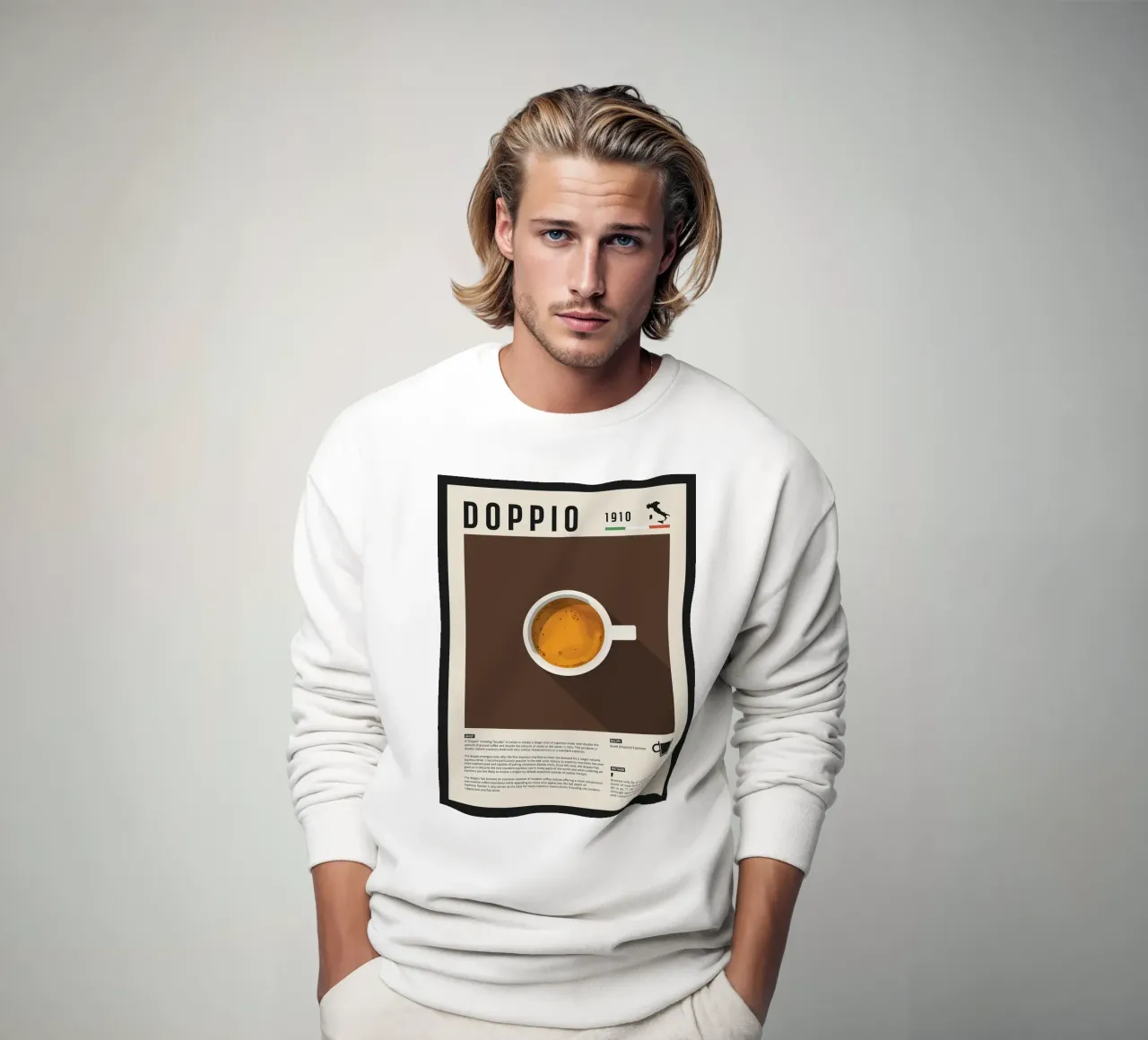 Doppio Espresso Poster felpa da stewar