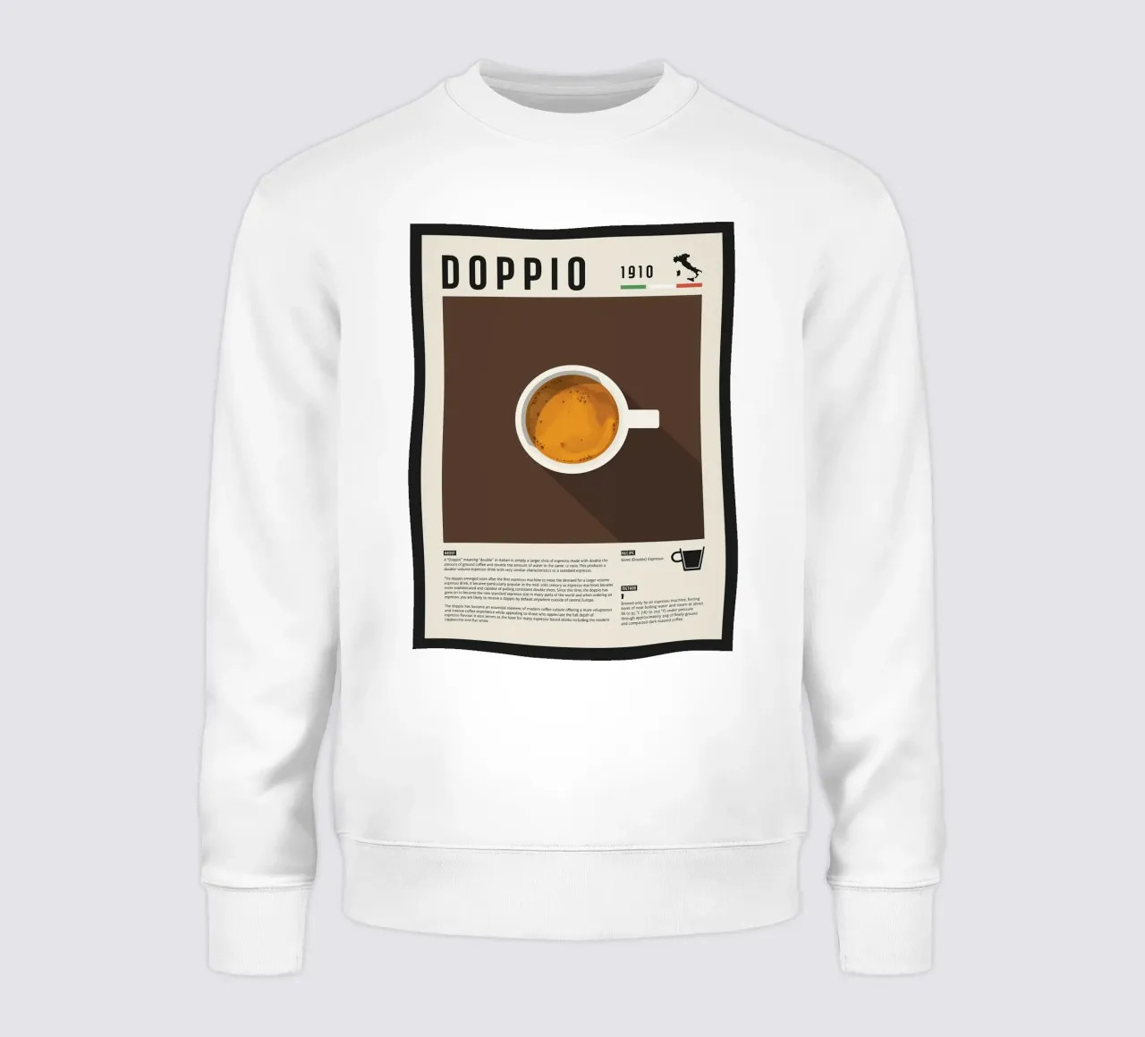 Doppio Espresso Poster felpa da stewar
