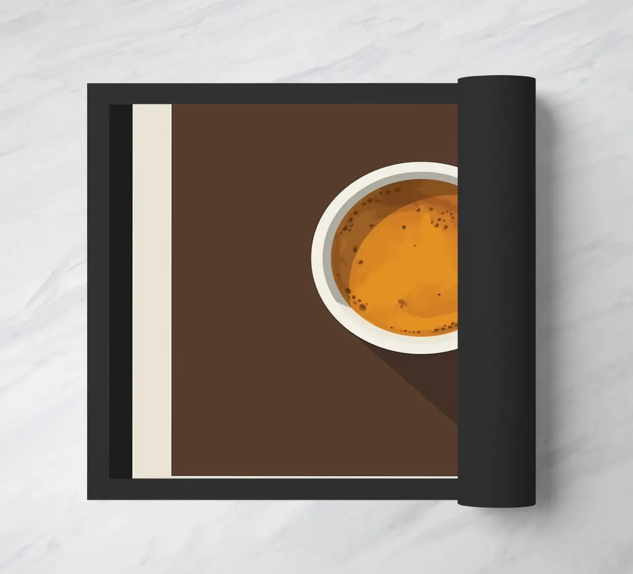 Doppio Espresso Poster zerbino da stewar