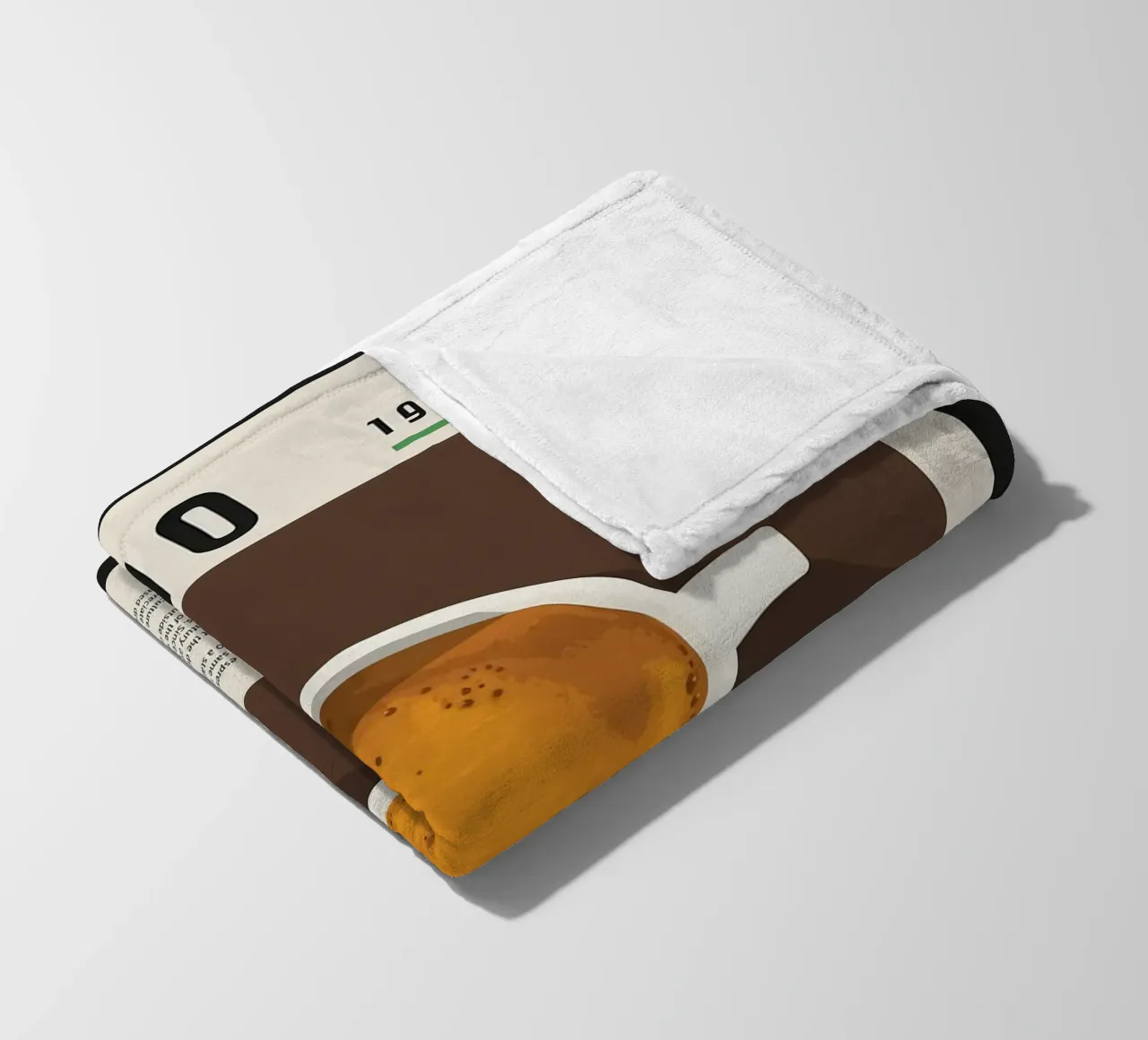 Doppio Espresso Poster coperta in pile da stewar