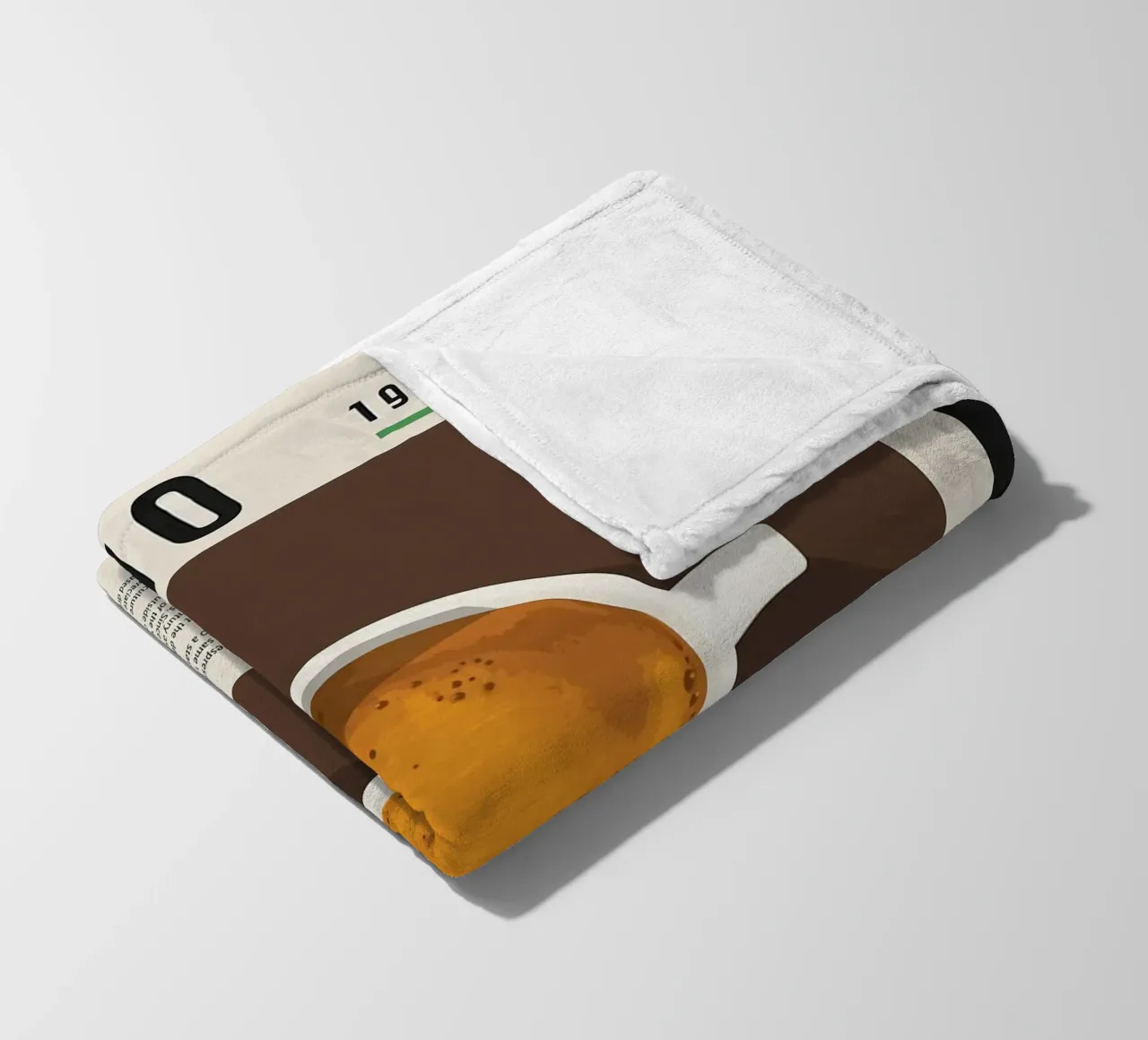 Doppio Espresso Poster coperta in pile da stewar