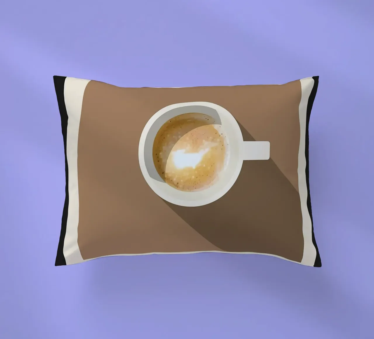 Espresso Macchiato Poster cuscino da stewar