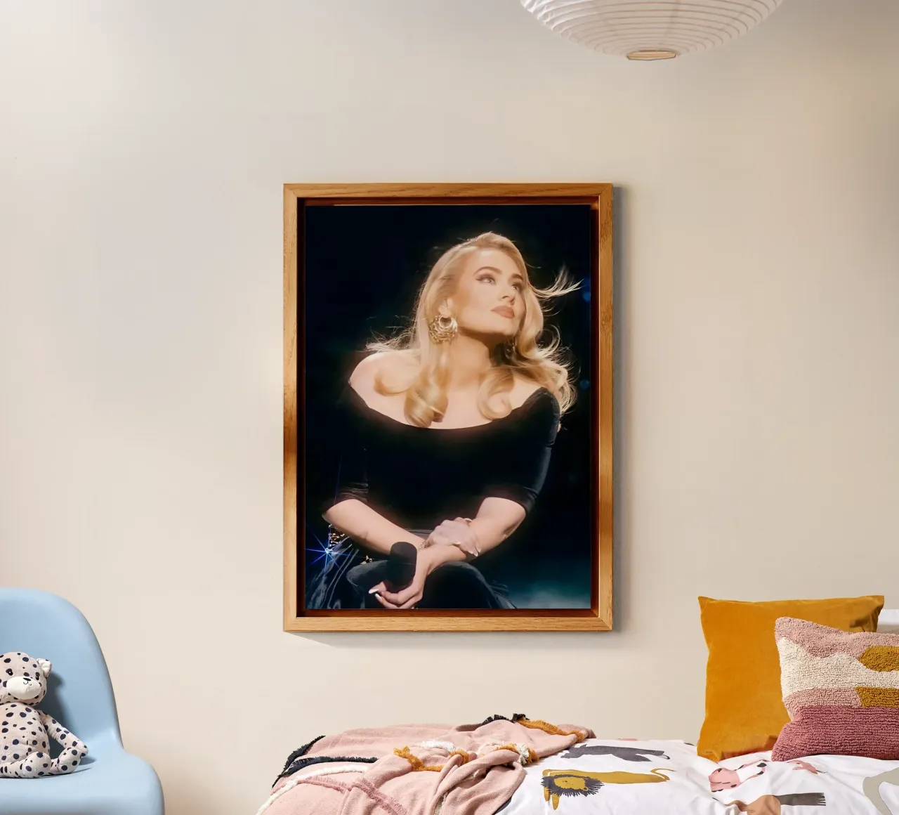 Adele alluminio dibond da Digital Street art