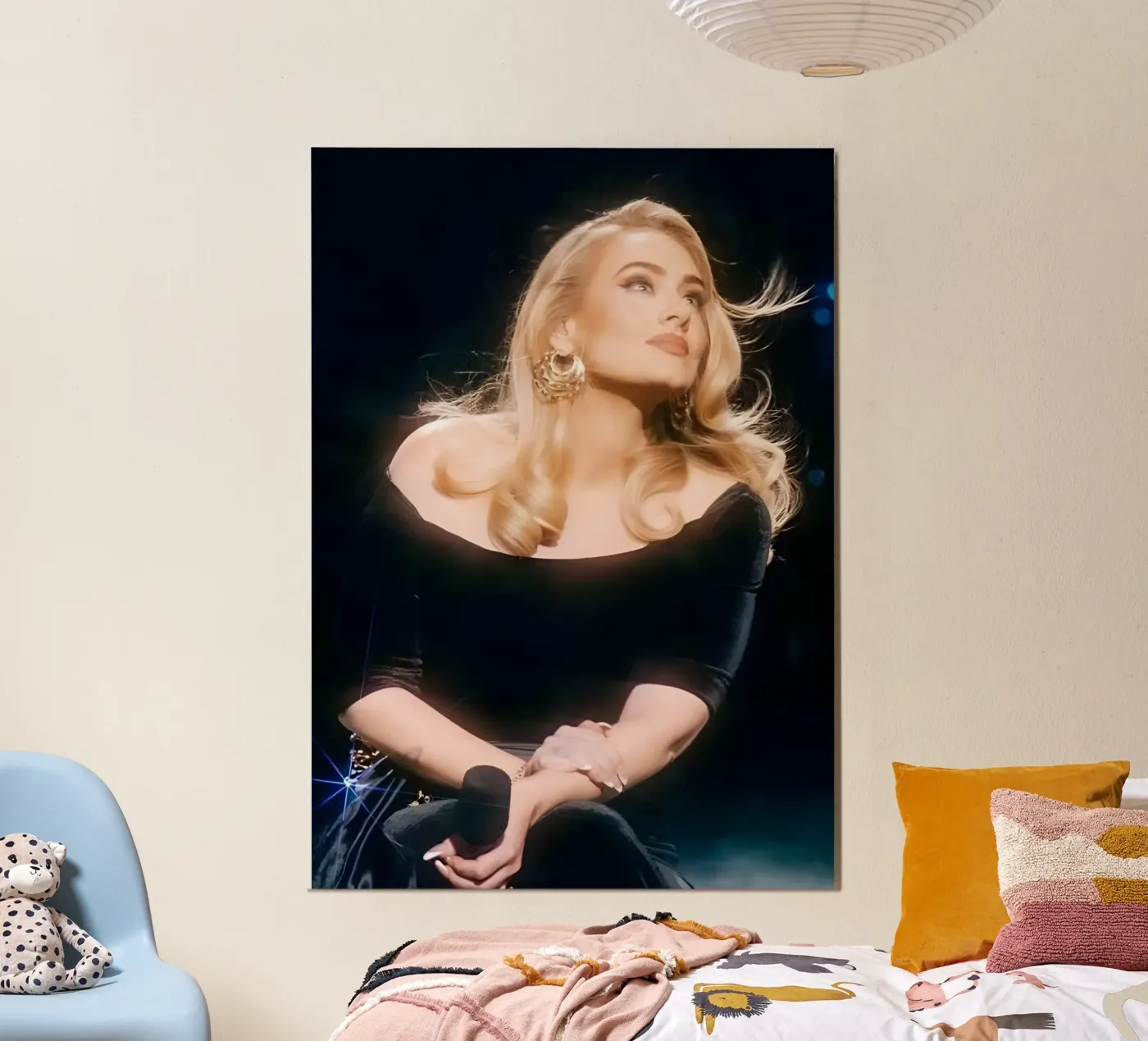 Adele alluminio dibond da Digital Street art