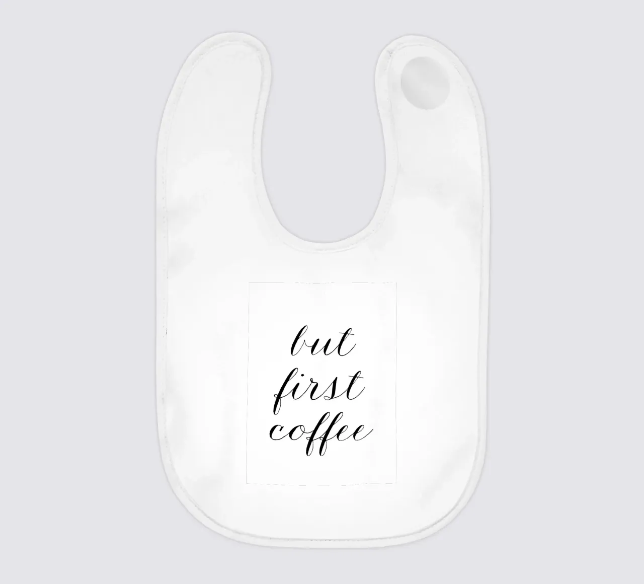 But First Coffee 10 bavaglino da The Type Club Tokyo
