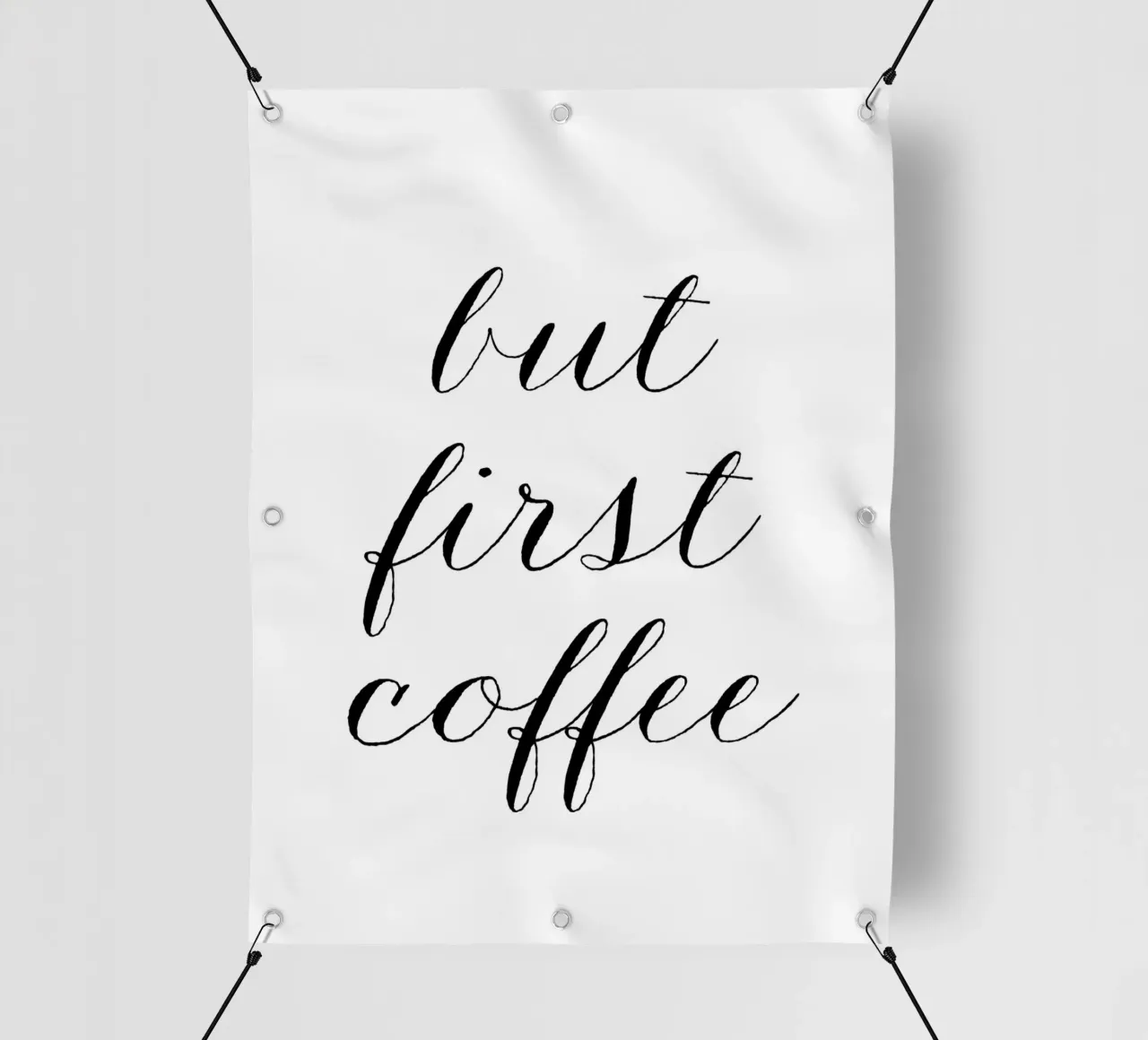 But First Coffee 10 telo in pvc da The Type Club Tokyo